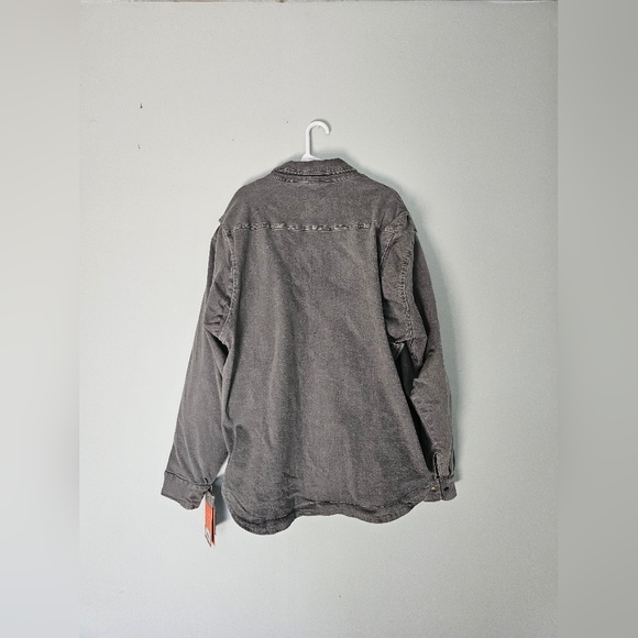 NWT Men's Milwaukee Performance Light Gray Denim Concealed Carry Armored Jacket - Picture 10 of 11